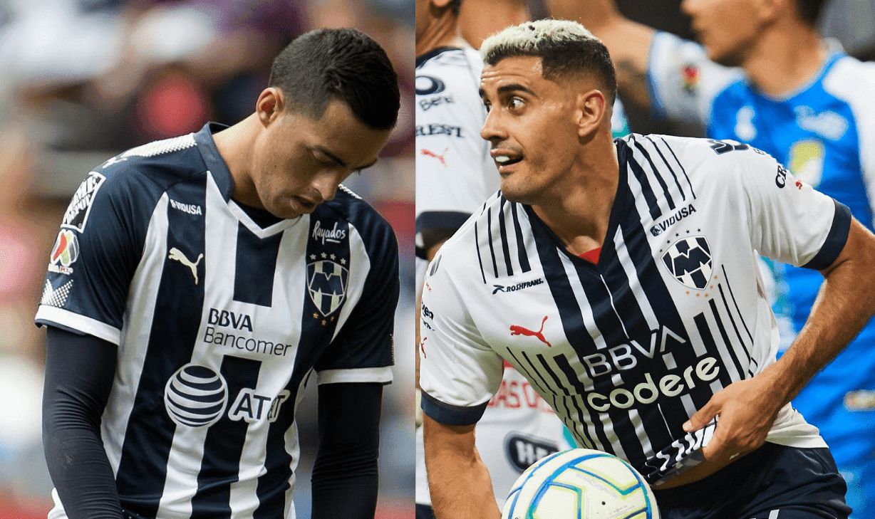Berterame marcó un doblete con Monterrey, pero uno de sus compañeros no festejó con él