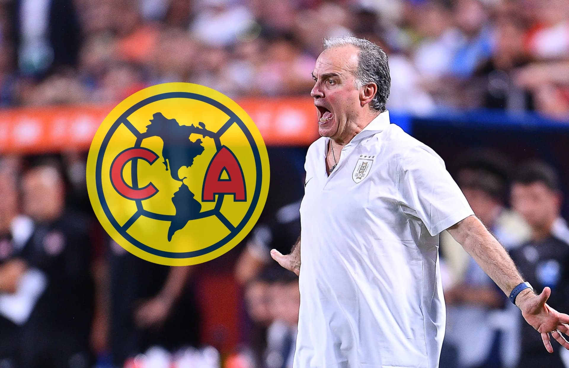 Bielsa, uno de los técnicos más influyentes, tuvo palabras de elogio hacia el conjunto americanista/ Foto MexSport.