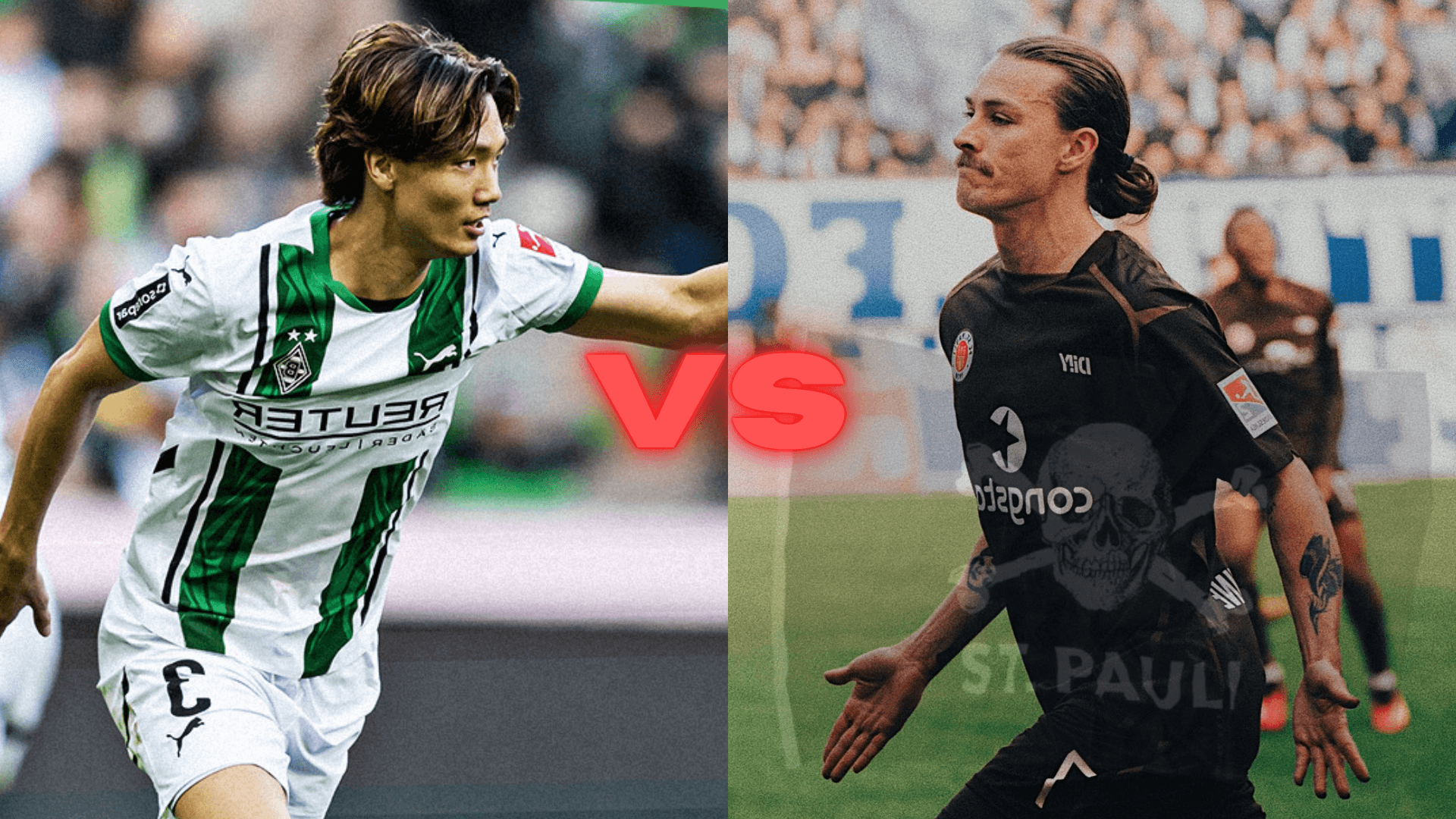 Borussia vs St. Pauli | Fotos: X oficiales de @borussia y @fcstpauli