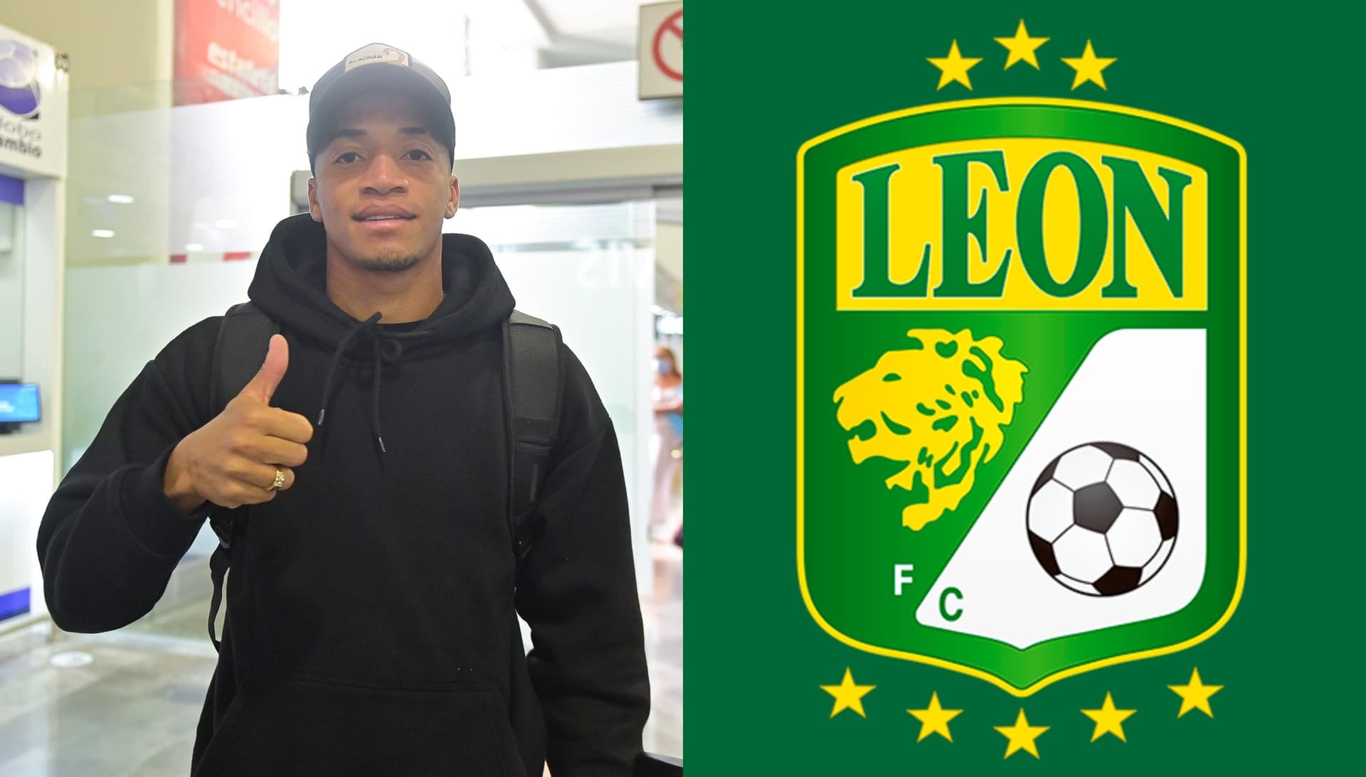 Byron Castillo ya está en León