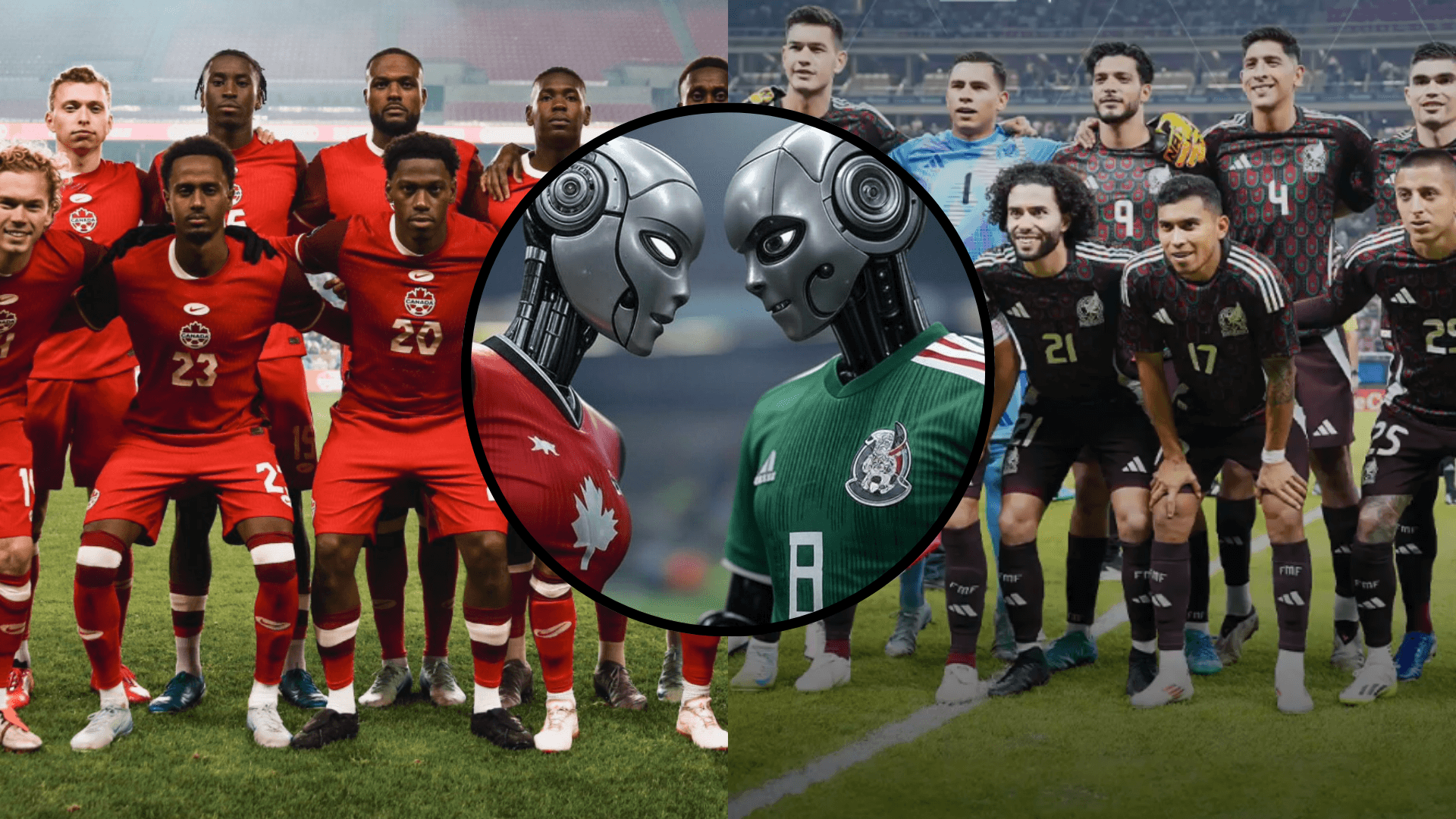 Canadá vs México | Fotos: @CANMNT_Official y @miseleccionmx