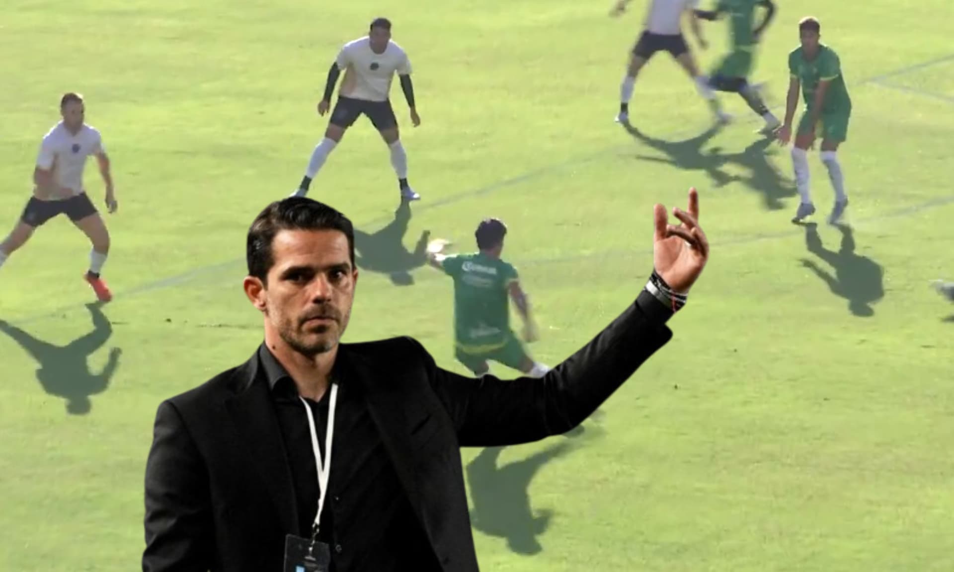 Captura de video del gol de José Juan Macías con Santos (Fuente: Canal 6)