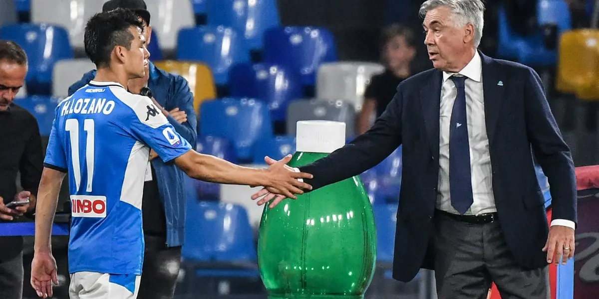 Carlo Ancelotti, entrenador del Everton, se interesa en el pase de Hirving Lozano y ya tendría la respuesta del Napoli.