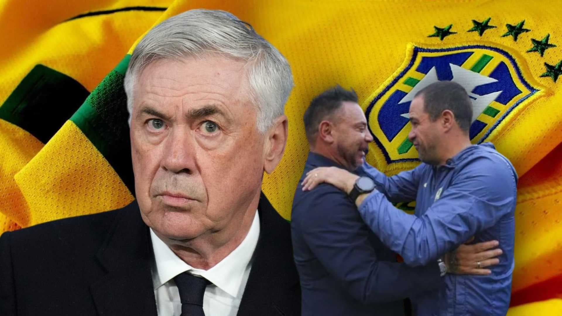 Carlo Ancelotti, Mohamed y Jardine (Foto: MEXSPORT y FOX Sports)