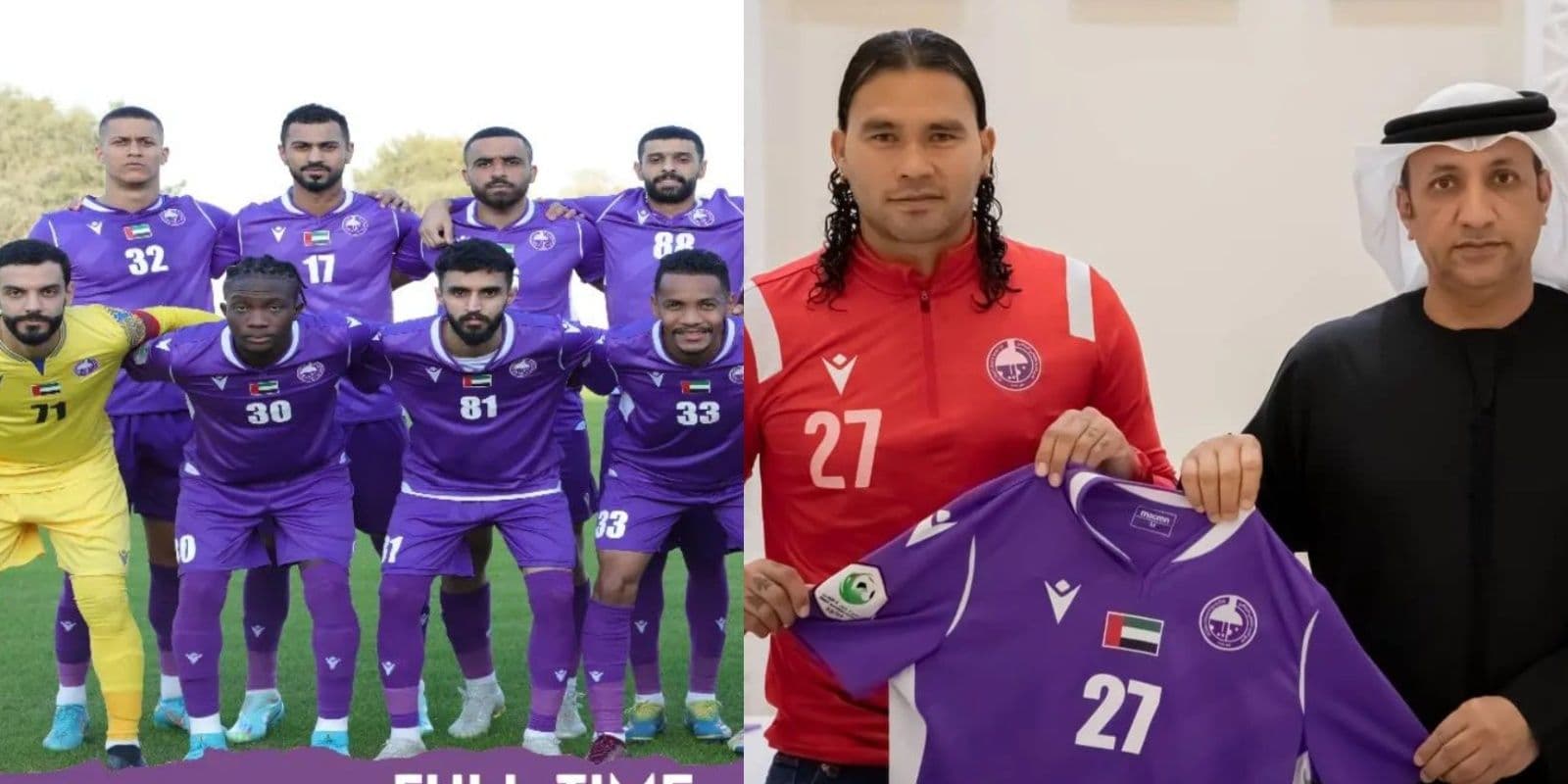 Carlos ‘Gullit’ Peña está en emiratos Árabes y mientras su equipo jugaba el privilegio que le dieron los dueños del Club