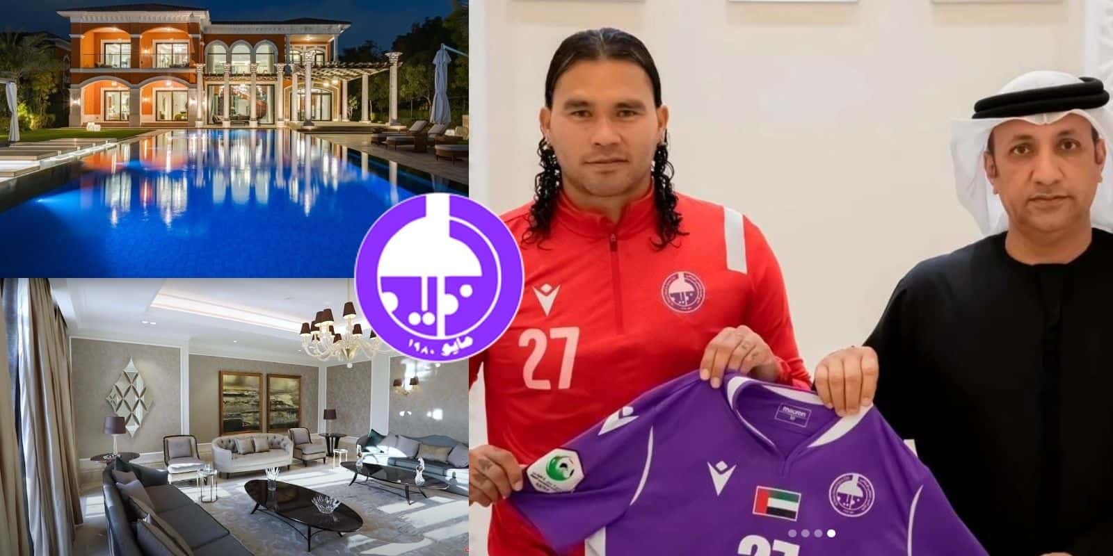 Carlos ‘Gullit’ Peña firmó con el David de emiratos árabes Unidos y pasaría vivir en un lujoso Barrio con mansiones 5 estrellas