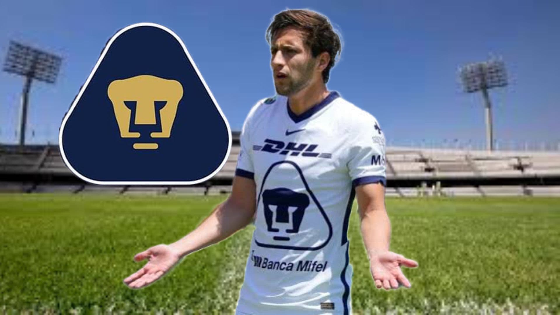Carlos Gutiérrez con Pumas /Foto: Pumas Mx