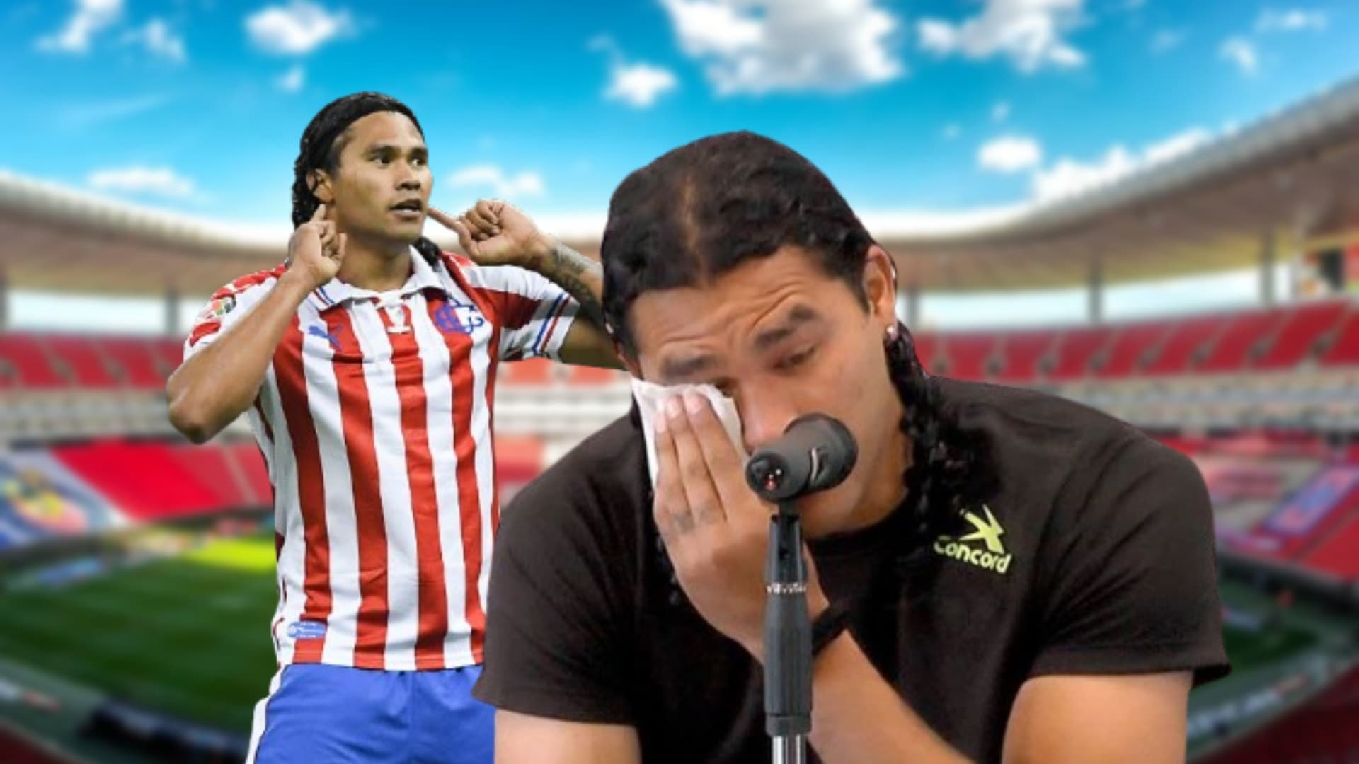 Carlos Peña con Chivas / Foto: @EstadioAkron