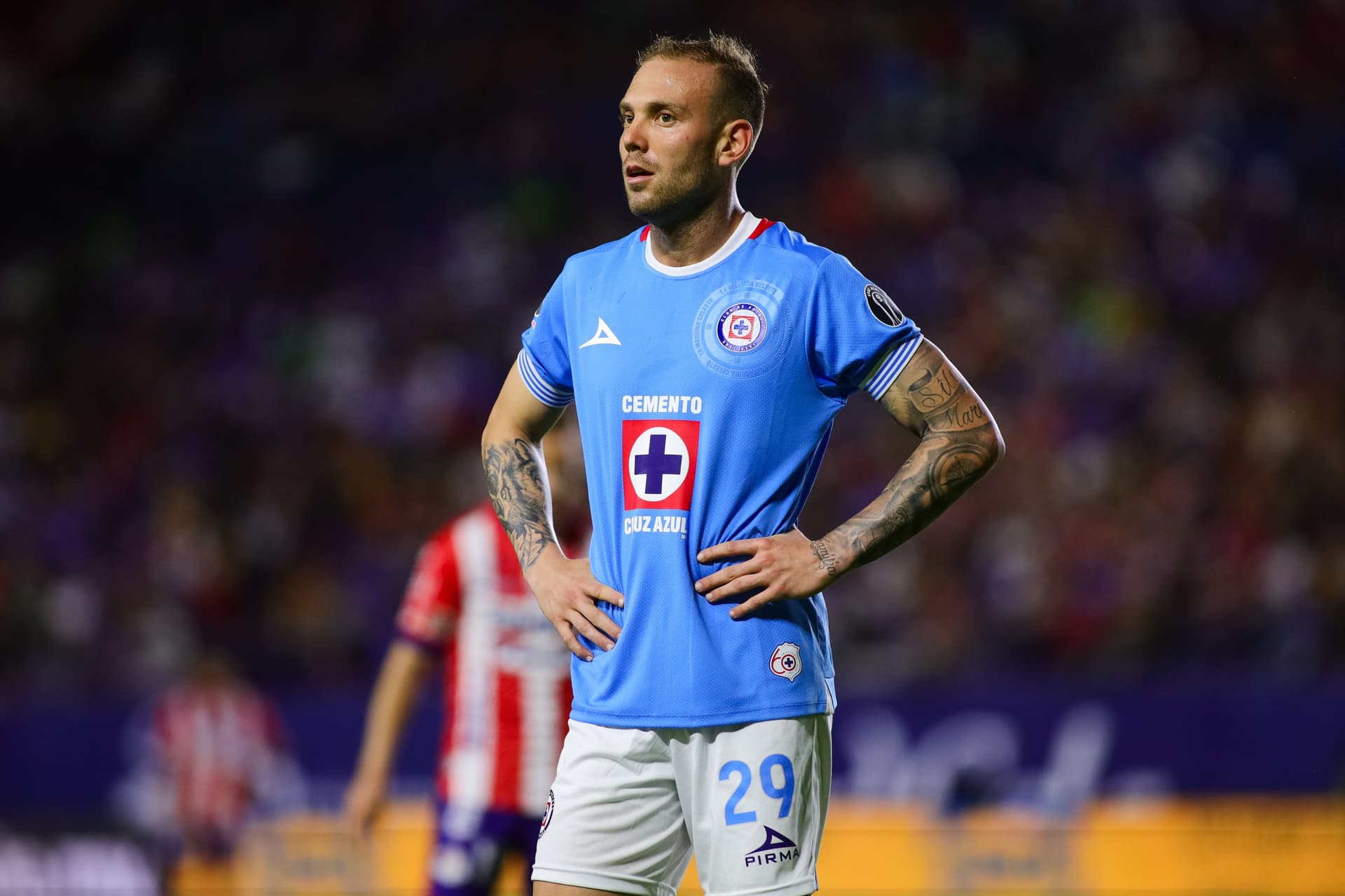 Carlos Rotondi en un partido de Cruz Azul (Foto: Mexsport)