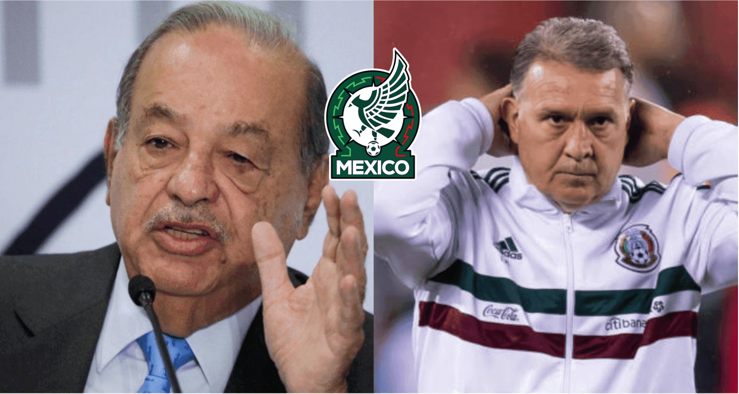 Carlos Slim sería el directo responsable de poner un nuevo entrenador para el Tri, al ver que se le cayó un negocio fuerte, por culpa de De Luisa.