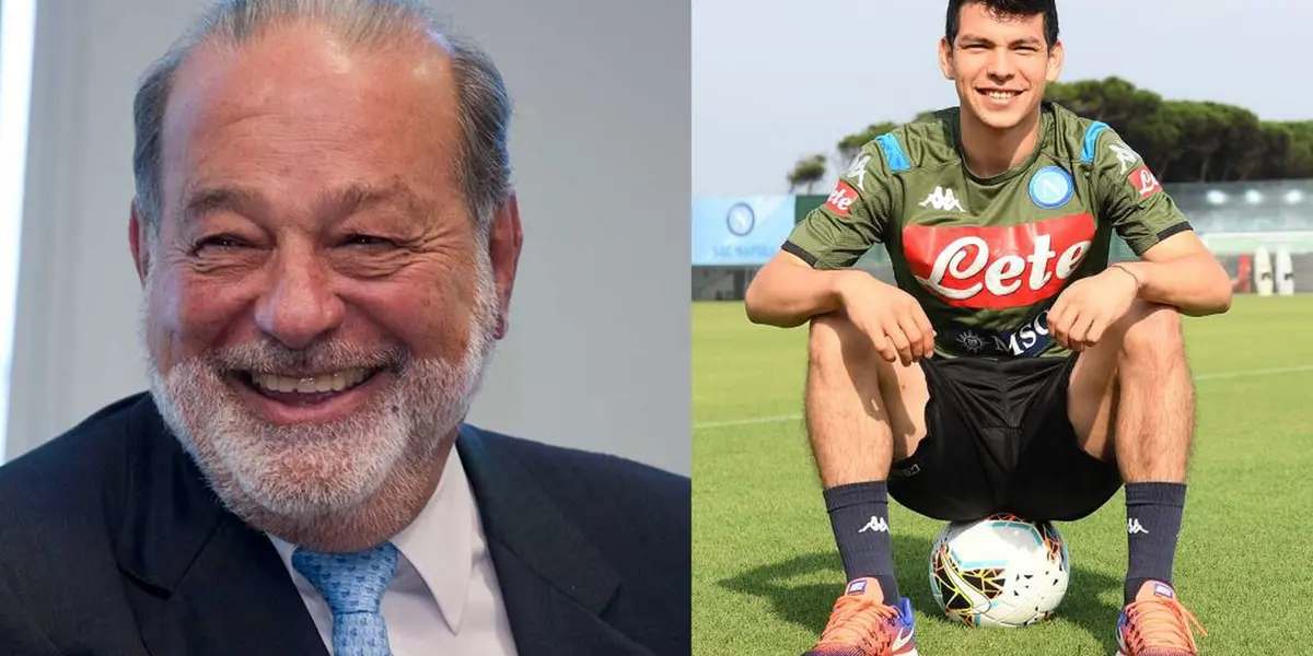 Carlos Slim tiene fé en el atacante mexicano, por lo que quiere hacer un contrato millonario para que el jugador tenga más minutos.