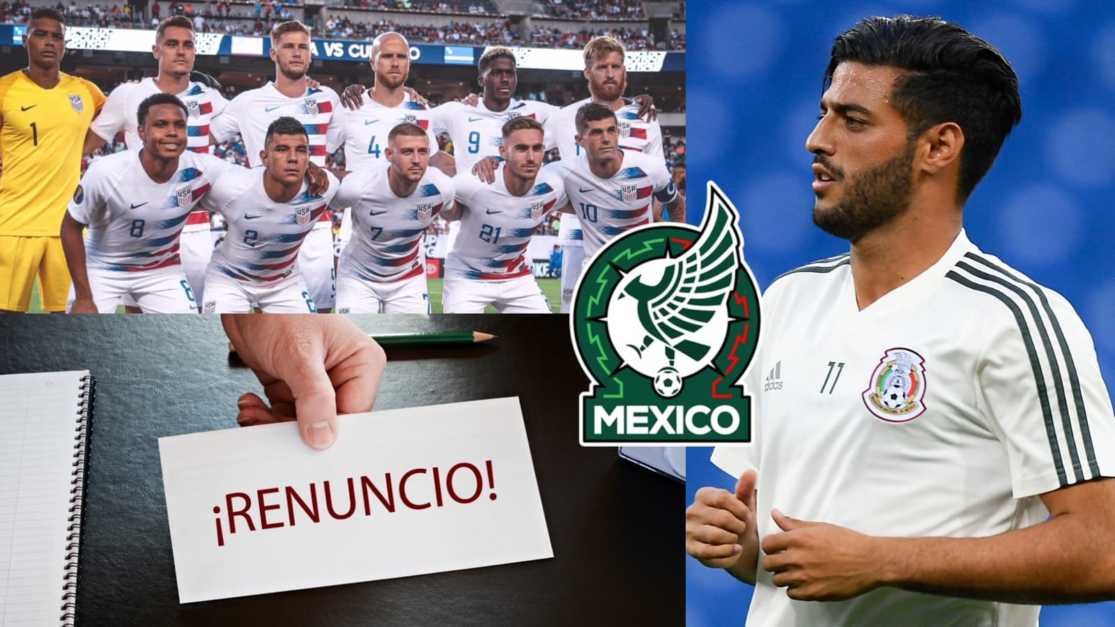 Carlos Vela persuadió a un gringo que jugará por la selección mexicana; renuncia a USA y será parte del Tri
