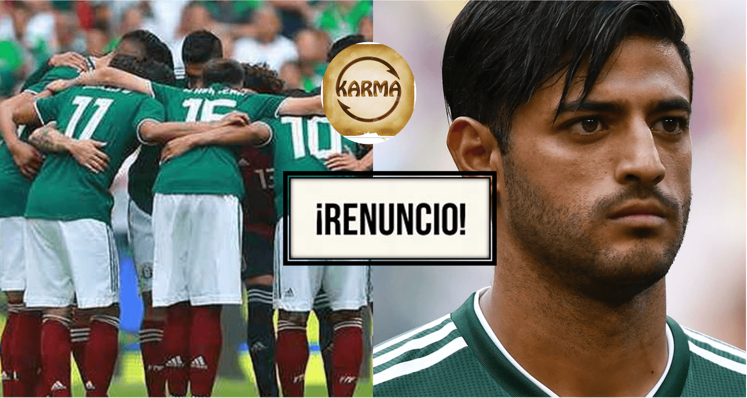 Carlos Vela y el karma que le llega al fin. Ahora por decirle no al Tri la sufrirá con su nuevo entrenador, quien preferiría poner chavos en LAFC.