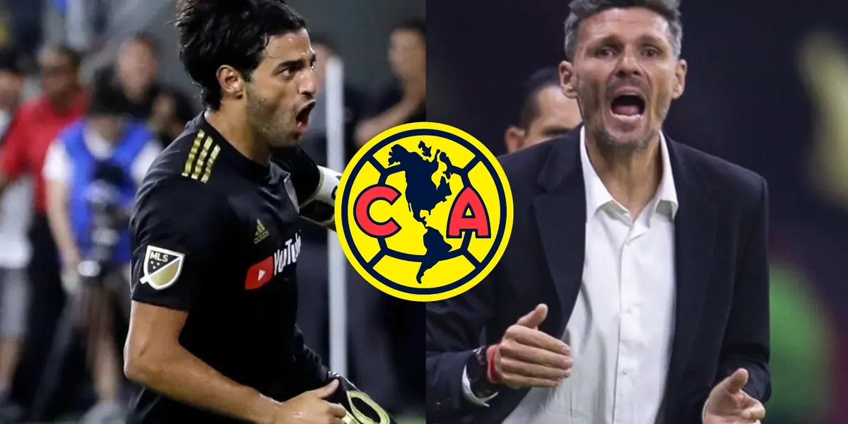 Carlos Vela y Fernando Ortiz calentaron el partido entre América y LAFC; todo por culpa del delantero mexicano 