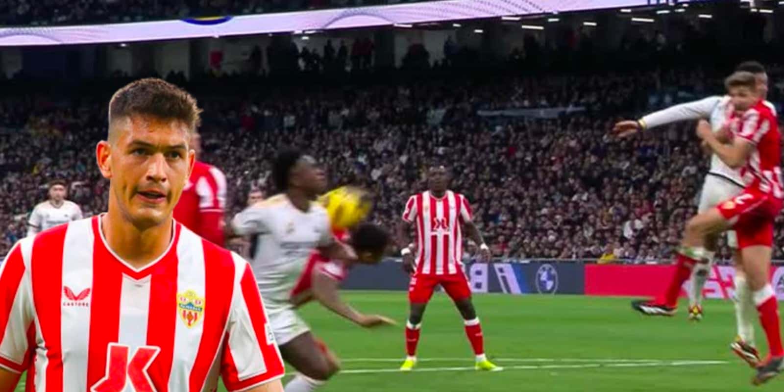 Causó polémica contra el Real Madrid, ahora César Montes recibe malas noticias