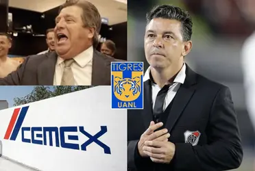 Cemex no ofertaría por Marcelo Gallardo para Tigres y se destapan los 60 millones que le motivan.