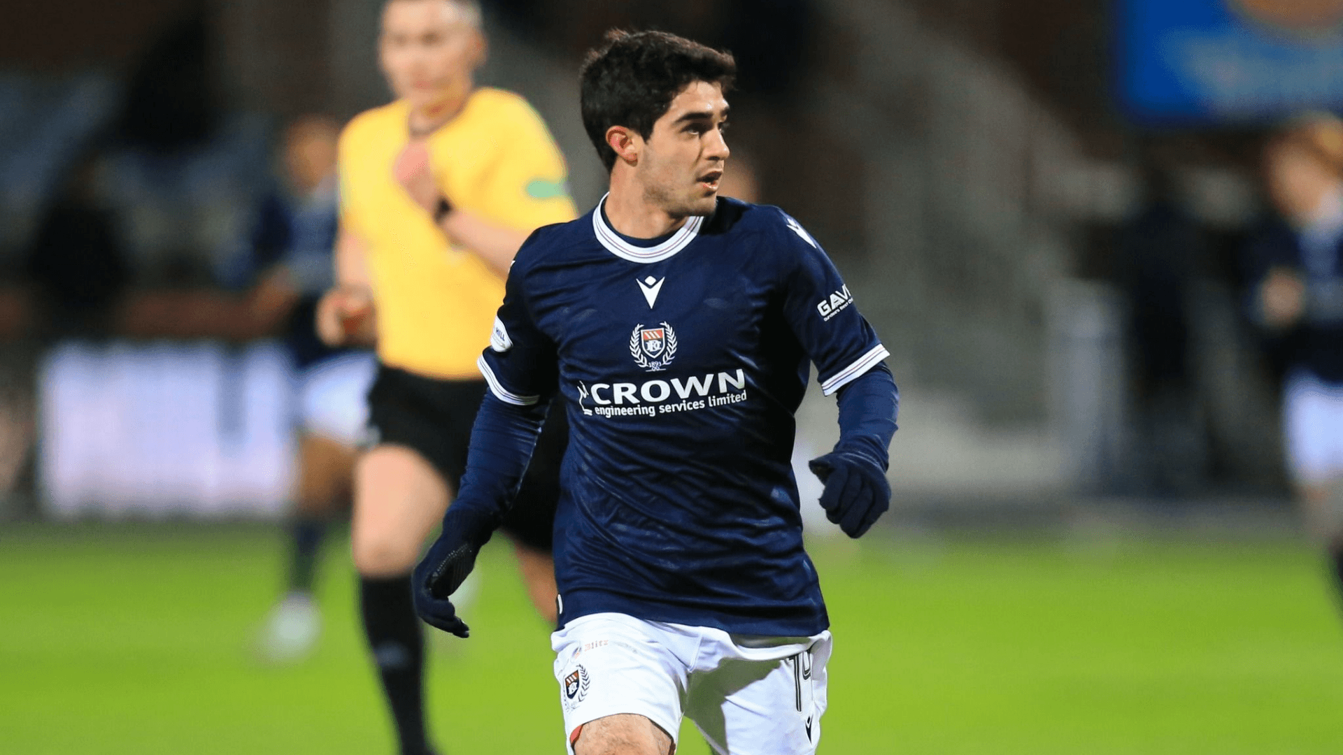 César Garza en el Dundee FC | Foto: @DundeeFC