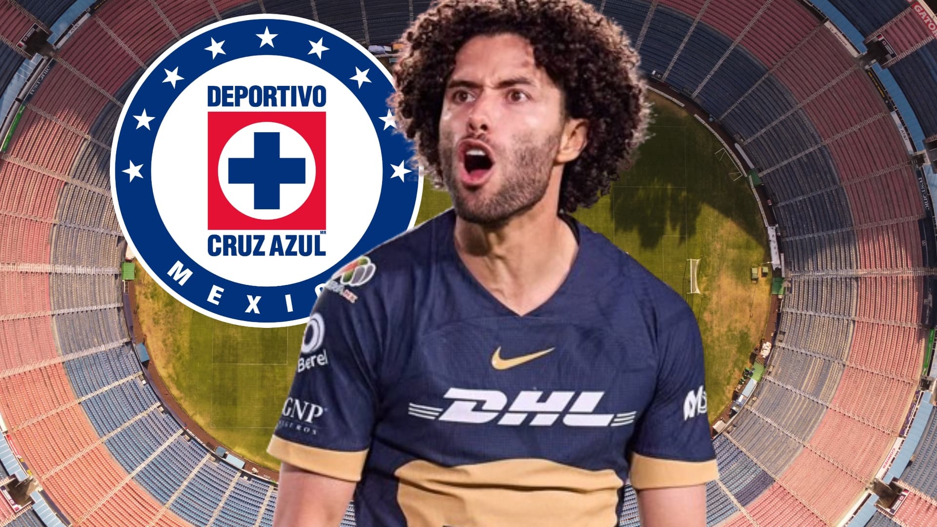 César Huerta con Pumas / Foto: Luis Estrello