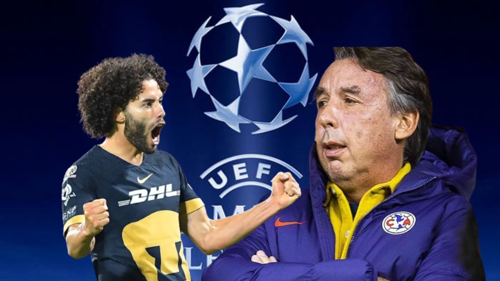 César Huerta y Emilio Azcárraga / Foto: Champions League