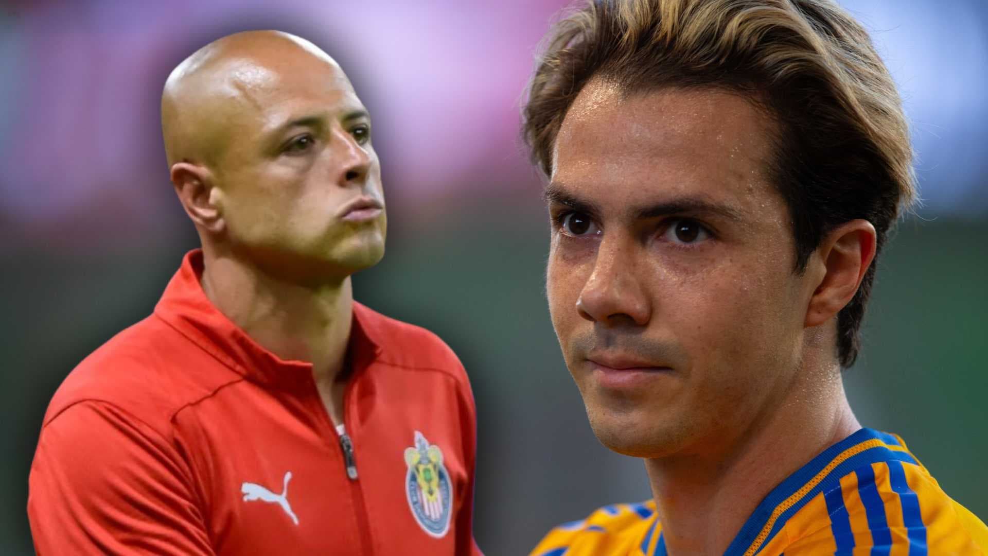 Chicharito Hernández y Sebastián Córdova