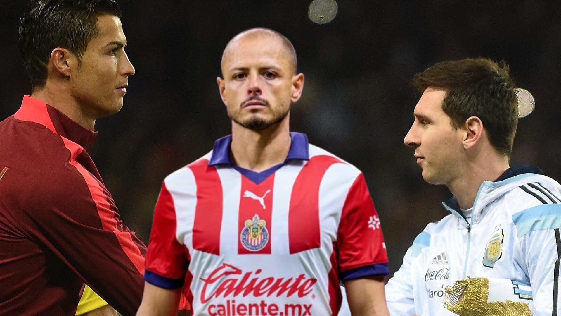 Chicharito, Messi y Cristiano (FUENTE: Sporting News)