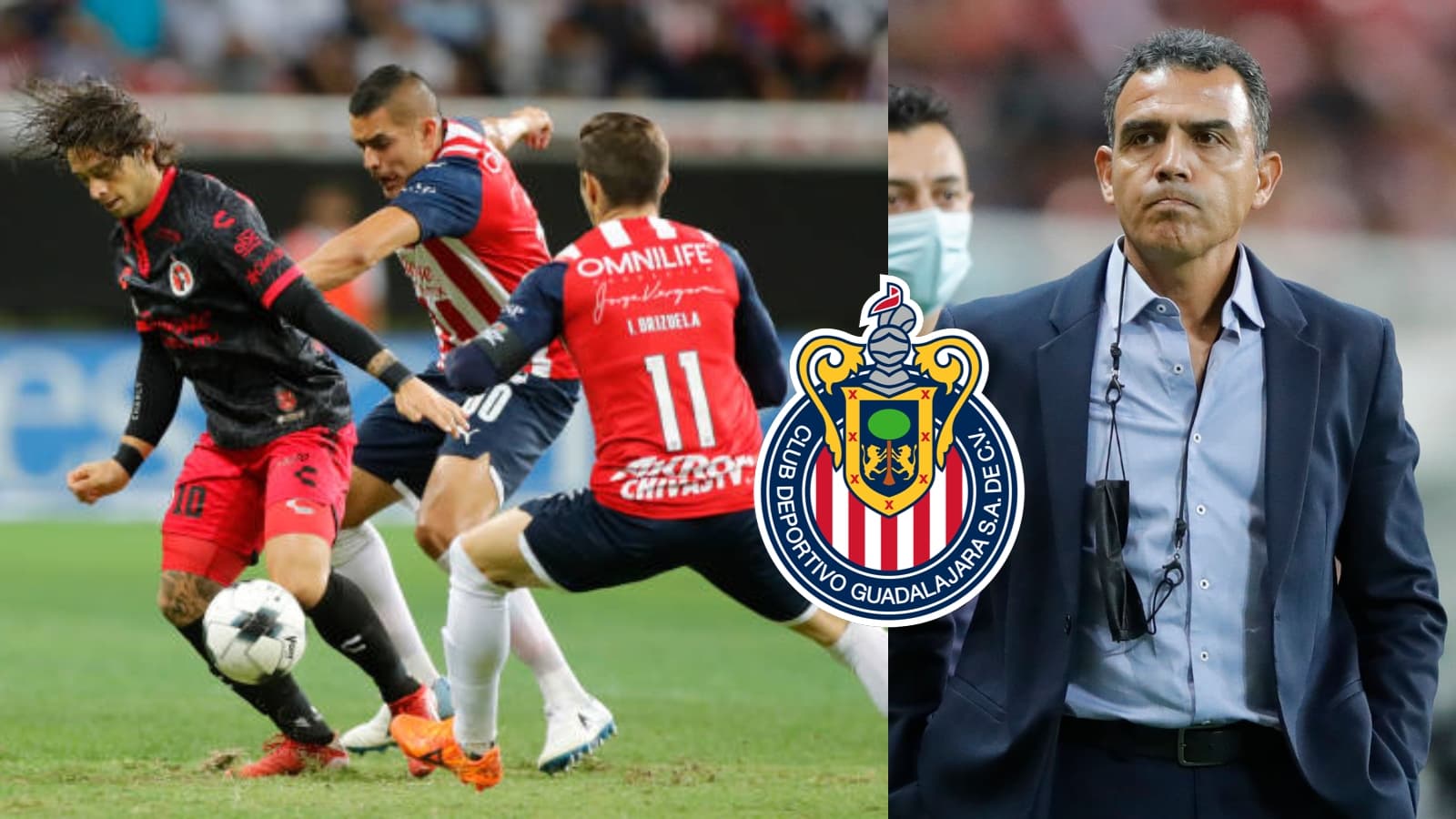 Chivas derrotó a Xolos de Tijuana con un poco más de suerte, Ricardo Cadena exhibe al jugador que más le decepcionó