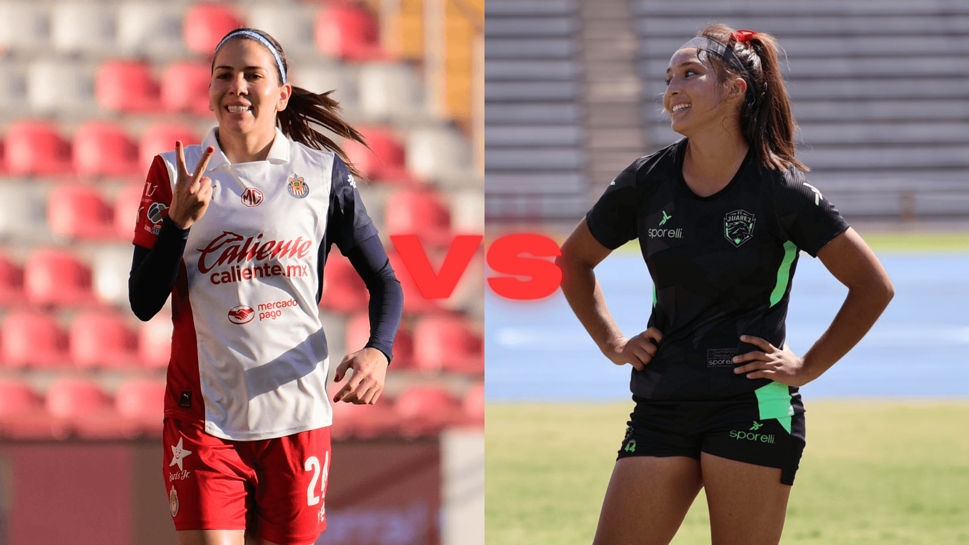 Chivas (f) vs Juárez (f) | Fotos: @Chivasfemenil y @FemenilFcJuarez