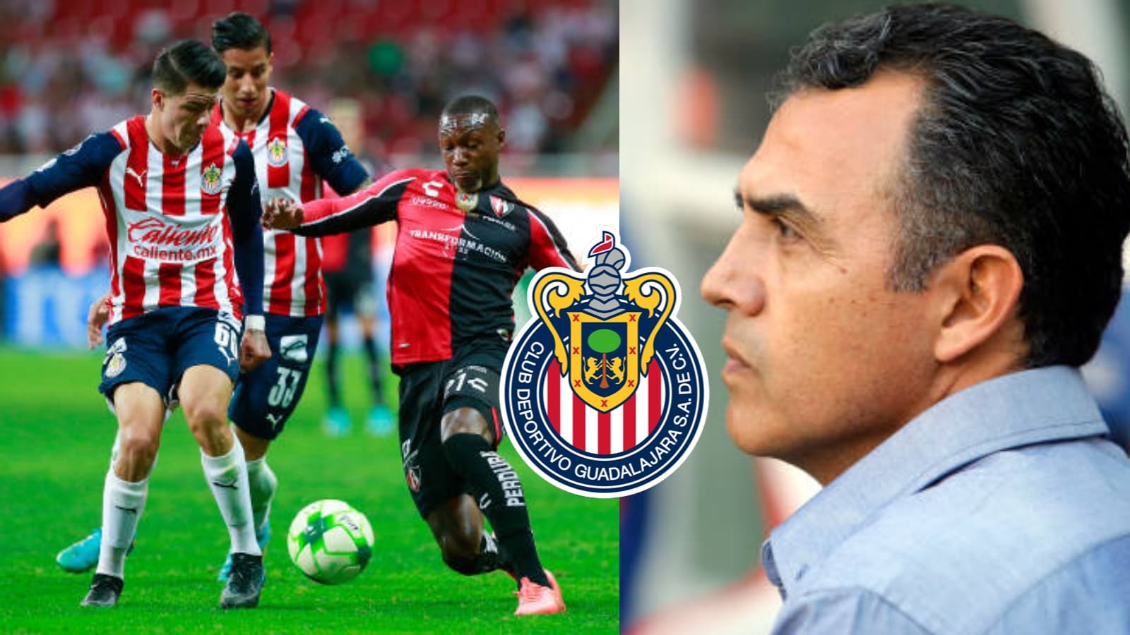 Chivas no dio un primer tiempo aceptable y Cadena exhibió a uno de los responsables