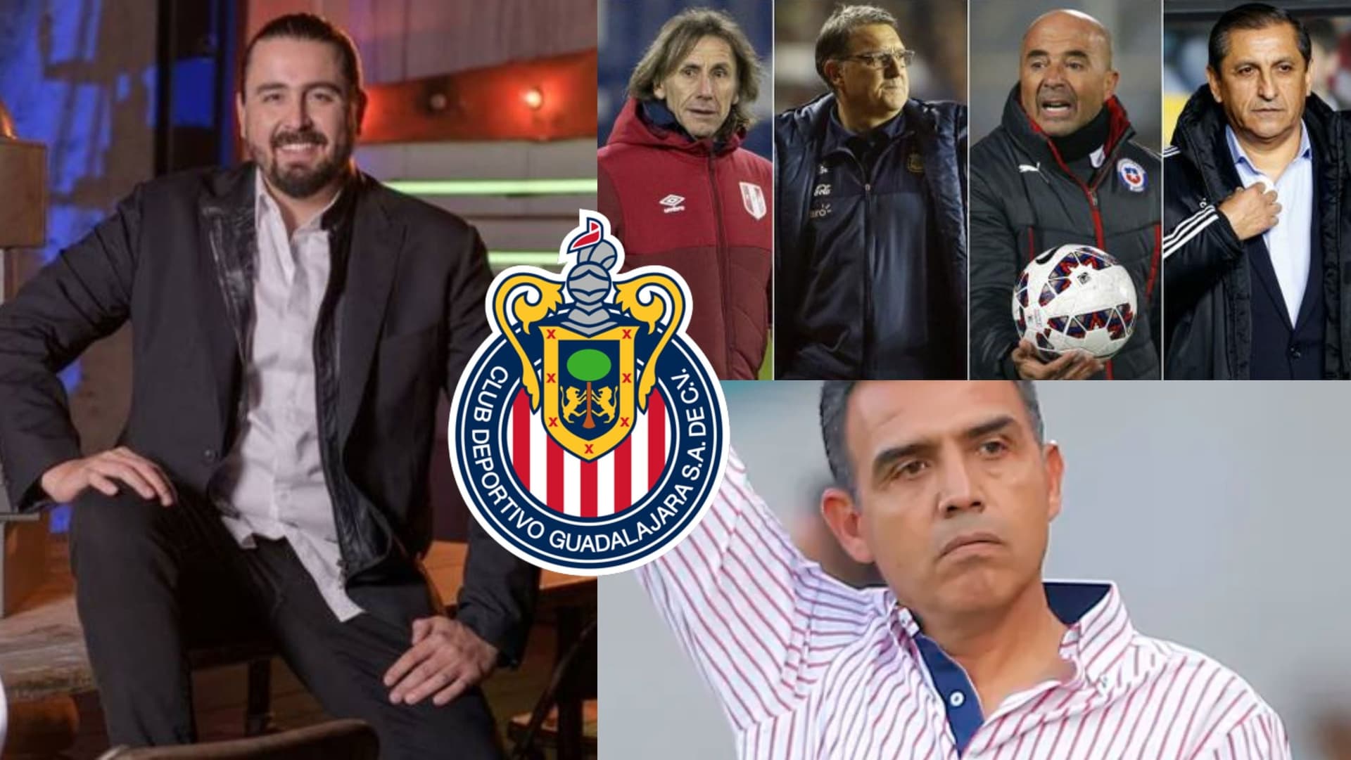Chivas no levanta cabeza en el torneo Apertura y Amaury Vergara tendría en carpeta a un DT mundialista