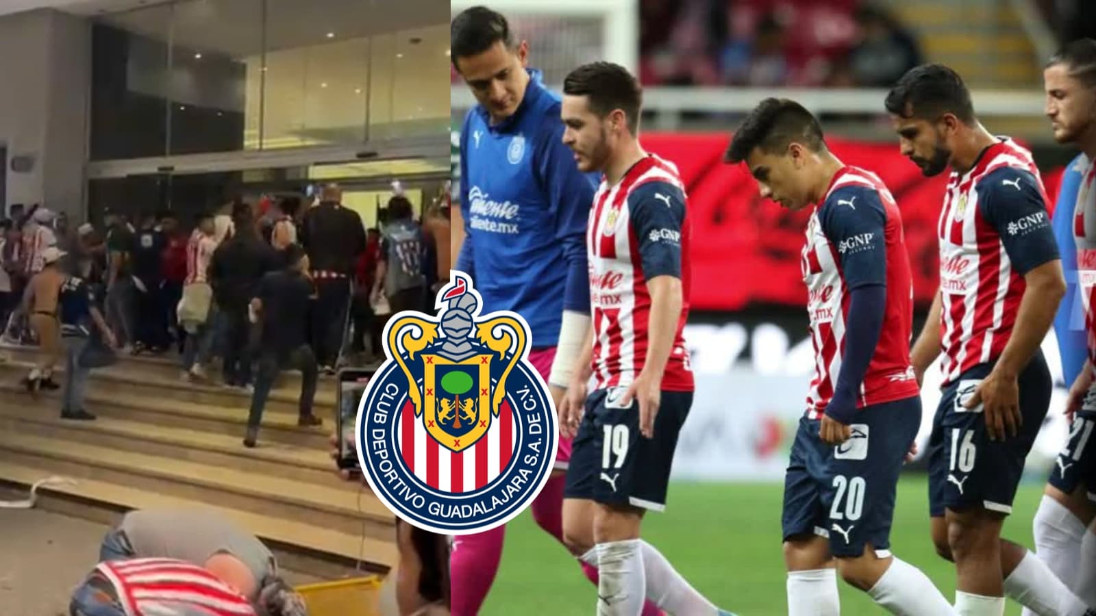 Chivas Recibió la visita de sus aficionados en el hotel de concentración de Ciudad de México, sin embargo, se llevaron una mala sorpresa