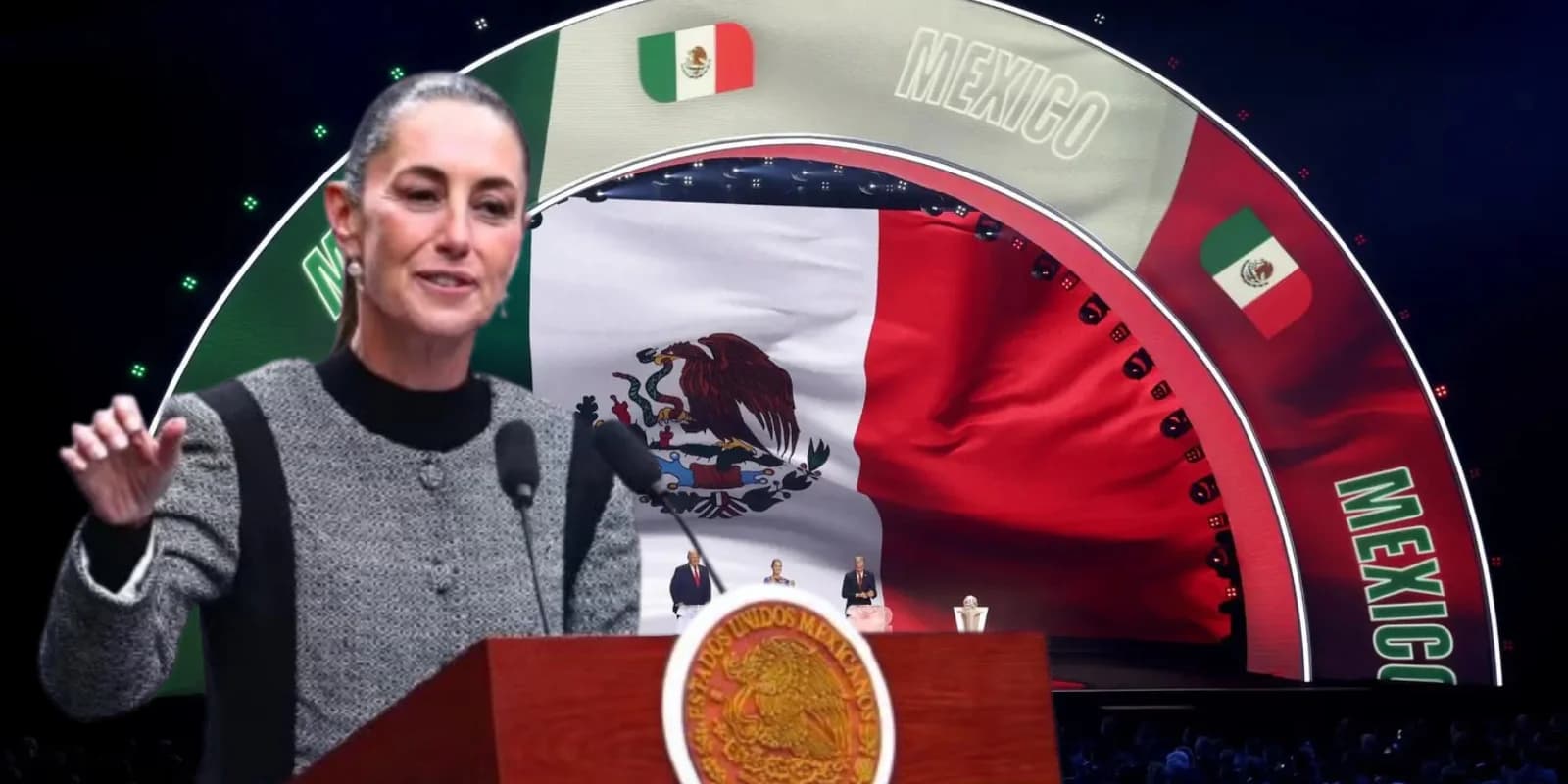 Claudia Sheinbaum hizo acto de presencia en el sorteo del Mundial 2026