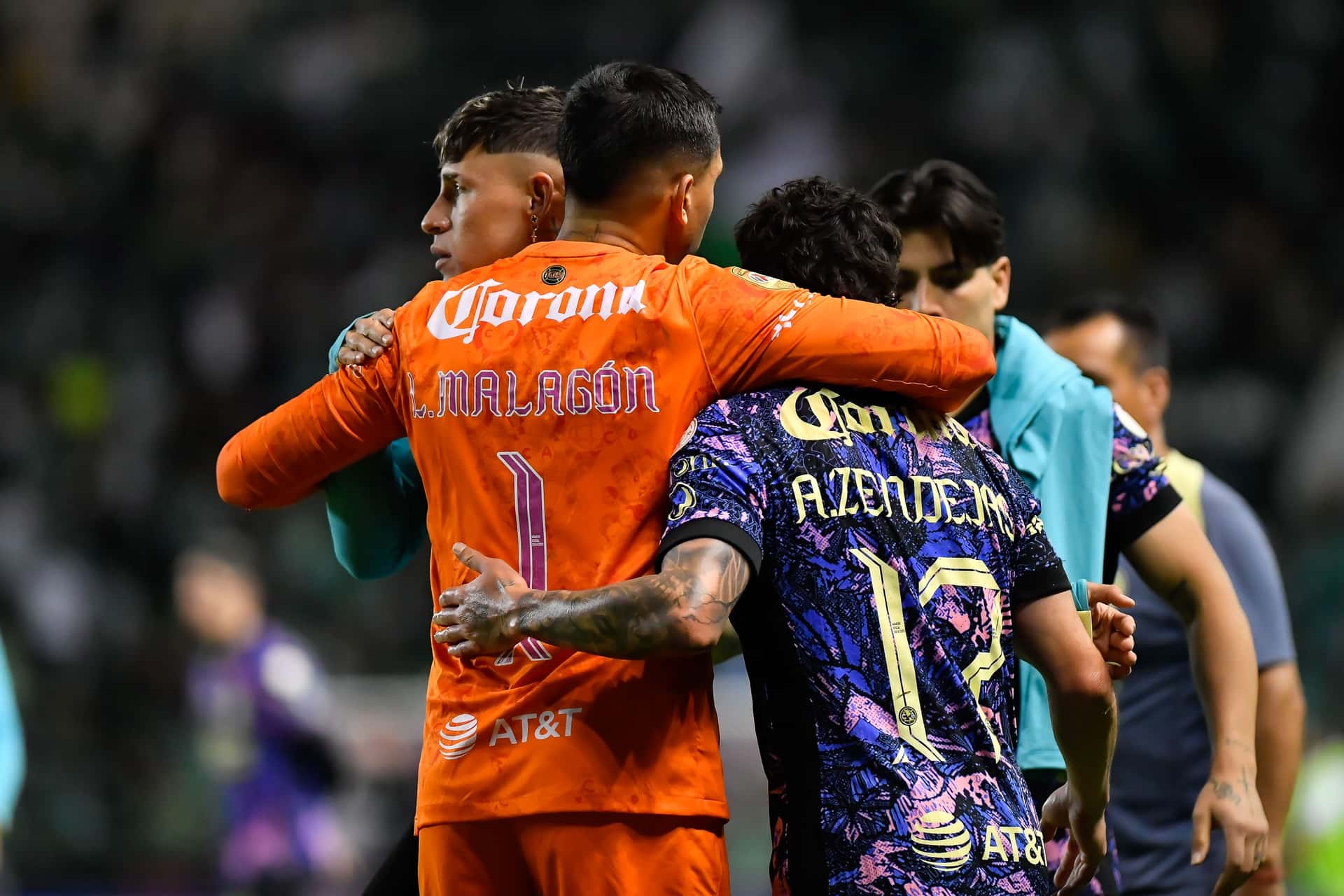 Club América en el partido contra el León (Foto: Mexsport)