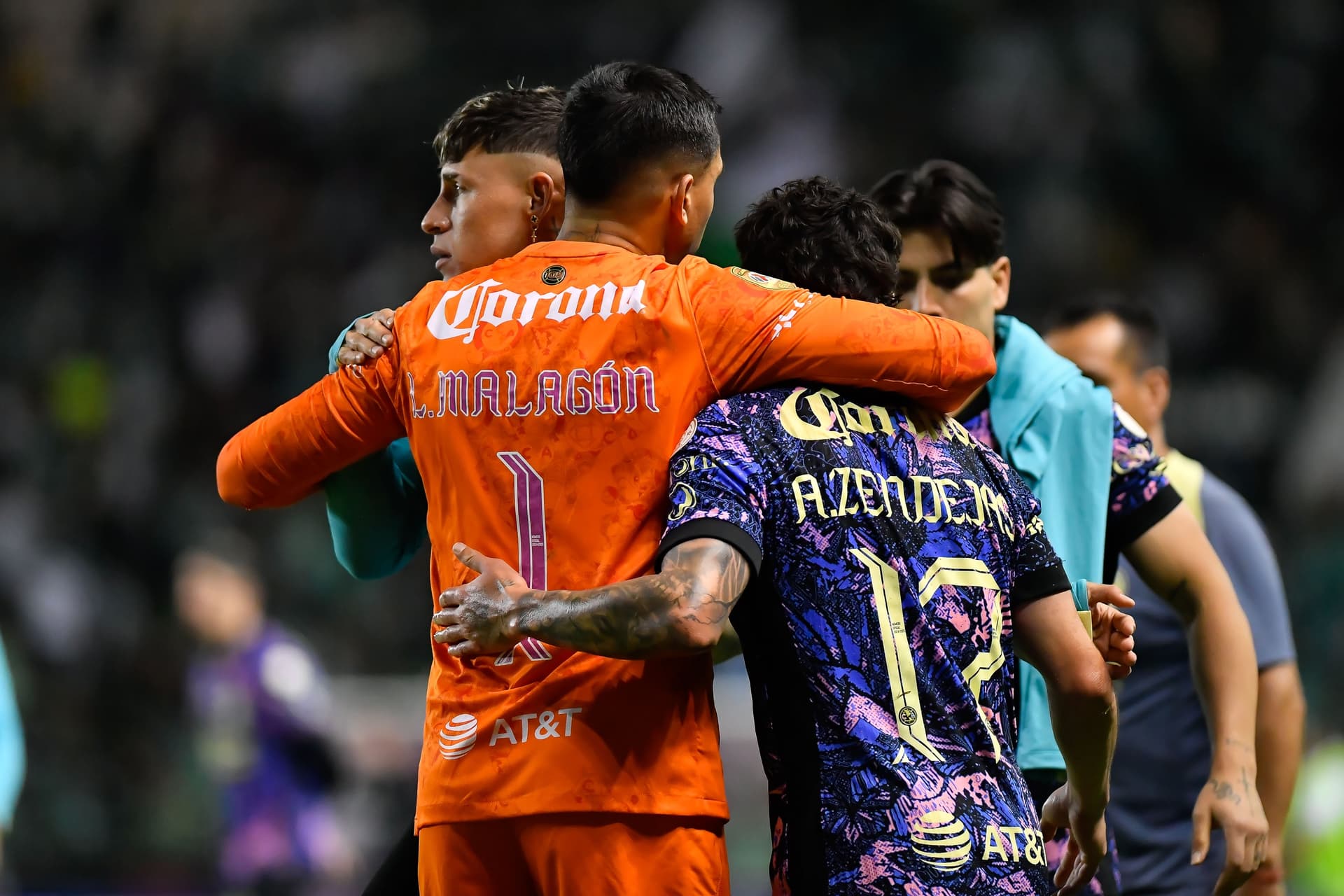 Club América en el partido contra el León (Foto: Mexsport)