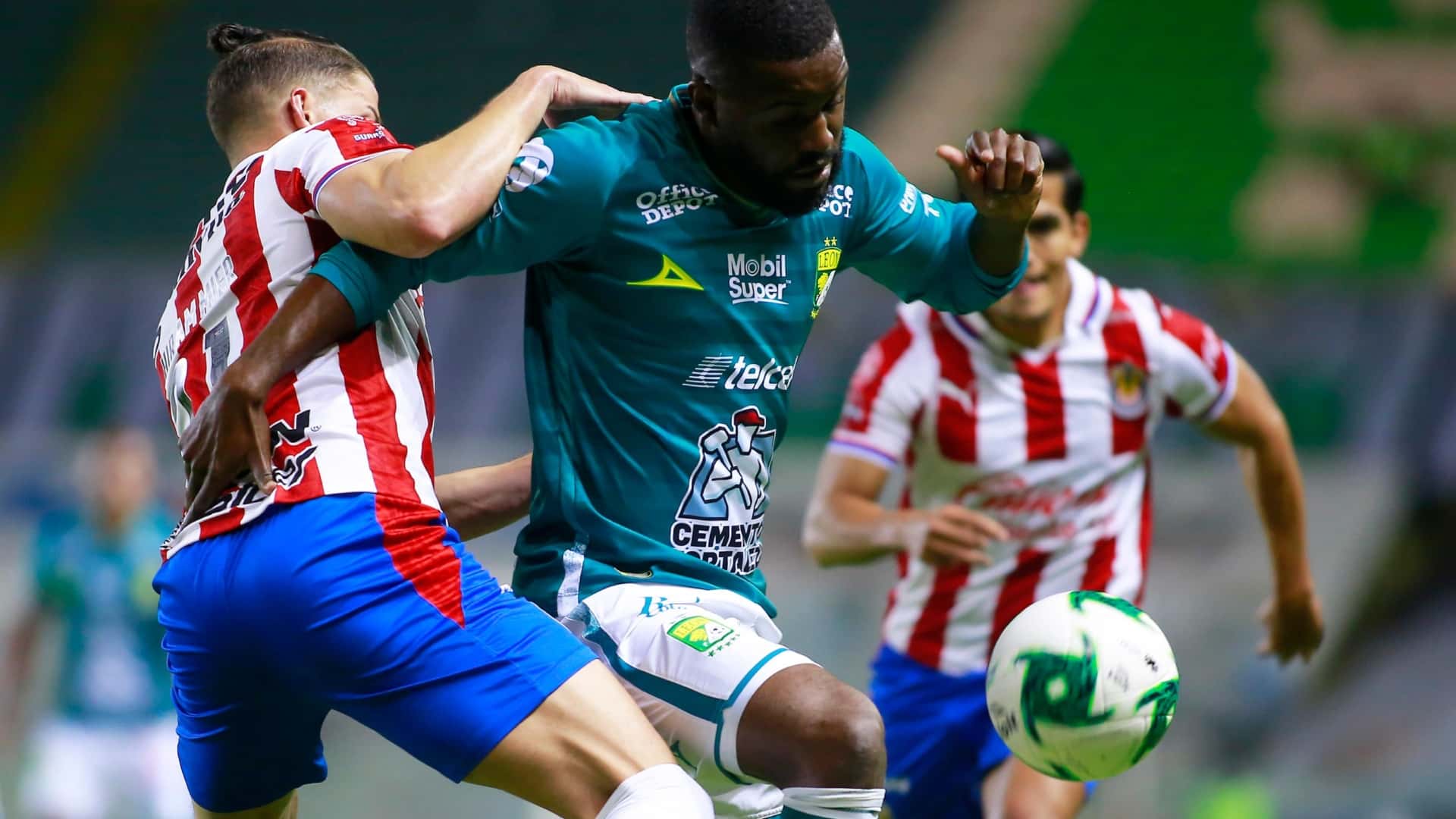 Club León vs. Club Deportivo Guadalajara (Foto: Rebaño Pasión - Bolavip)