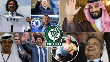 Collage de dueños de clubes que son los más millonarios / Marca