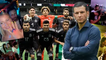 Collage de los escándalos de la selección mexicana en las concentraciones / Foto: Infobae
