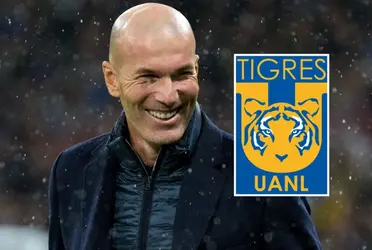 Colocan el nombre de Zinedine Zidane como nuevo entrenador de Tigres, pero ¿es posible su contratación?
