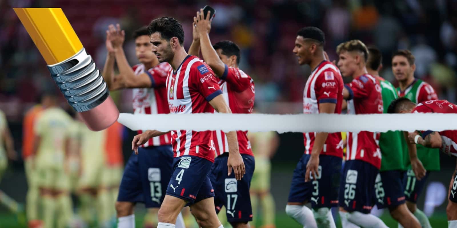 Comienza la limpia en Chivas, los 4 jugadores que esencialmente fuera del club