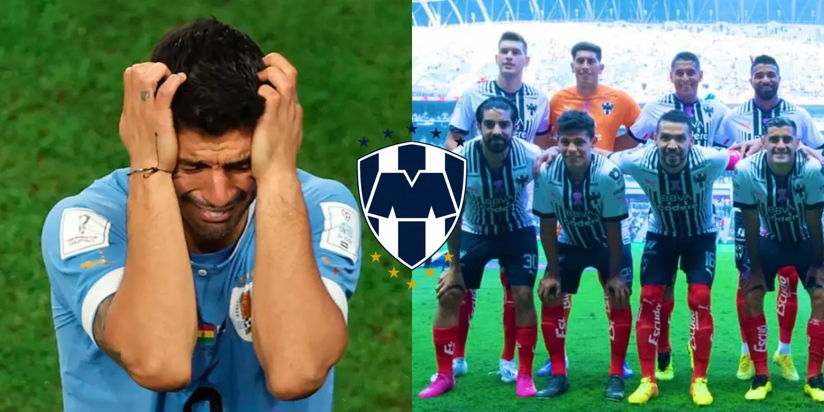 Quedó eliminado de Uruguay y ahora puede ser el nuevo delantero de Rayados