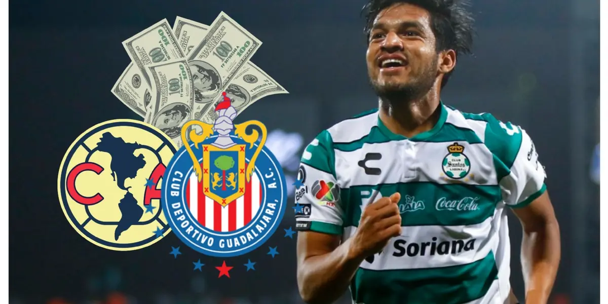 Con experiencia en categorías juveniles del Tri, goleador en Liga MX y próximo a ser jugador olímpico, Santos amarraría a Eduardo Aguirre para no soltarlo tan fácil.