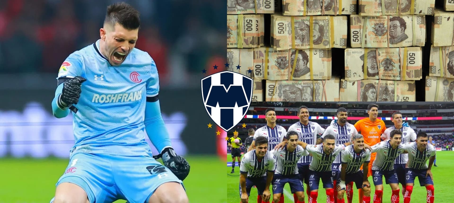 Con la derrota ya prácticamente definida, esto pediría el portero del Toluca