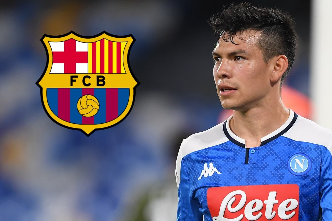 Con la llegada de Sergio Agüero, el FC Barcelona busca completar el tridente y le da una gran noticia a Hirving Lozano.