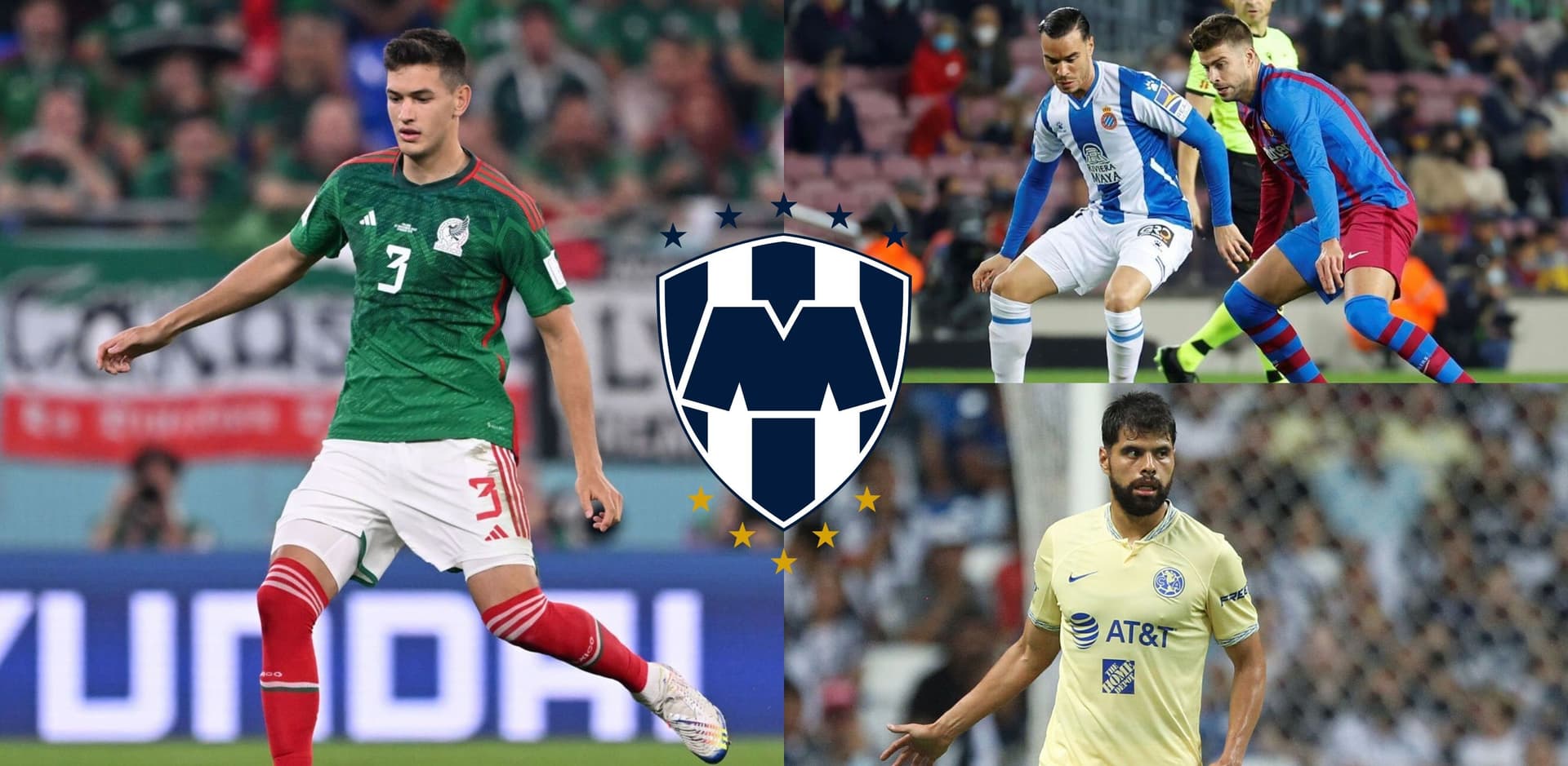 Con la salida del mexicano al viejo continente, este sería el nuevo central de Rayados