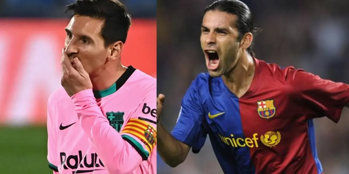 Con razón Rafa Márquez reaccionó a Lionel Messi y mira lo que le dijo el jugador al que en ese momento era líder del Barcelona.