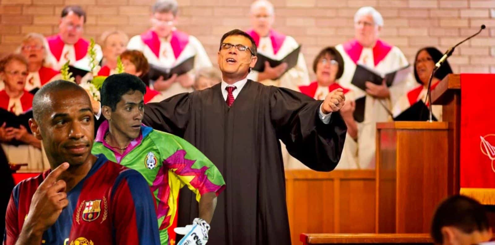 Conoce al exfutbolista que le quitó el oro a Jorge Campos en unos Juegos Olímpicos, fue la pesadilla de Henry, ahora es pastor
