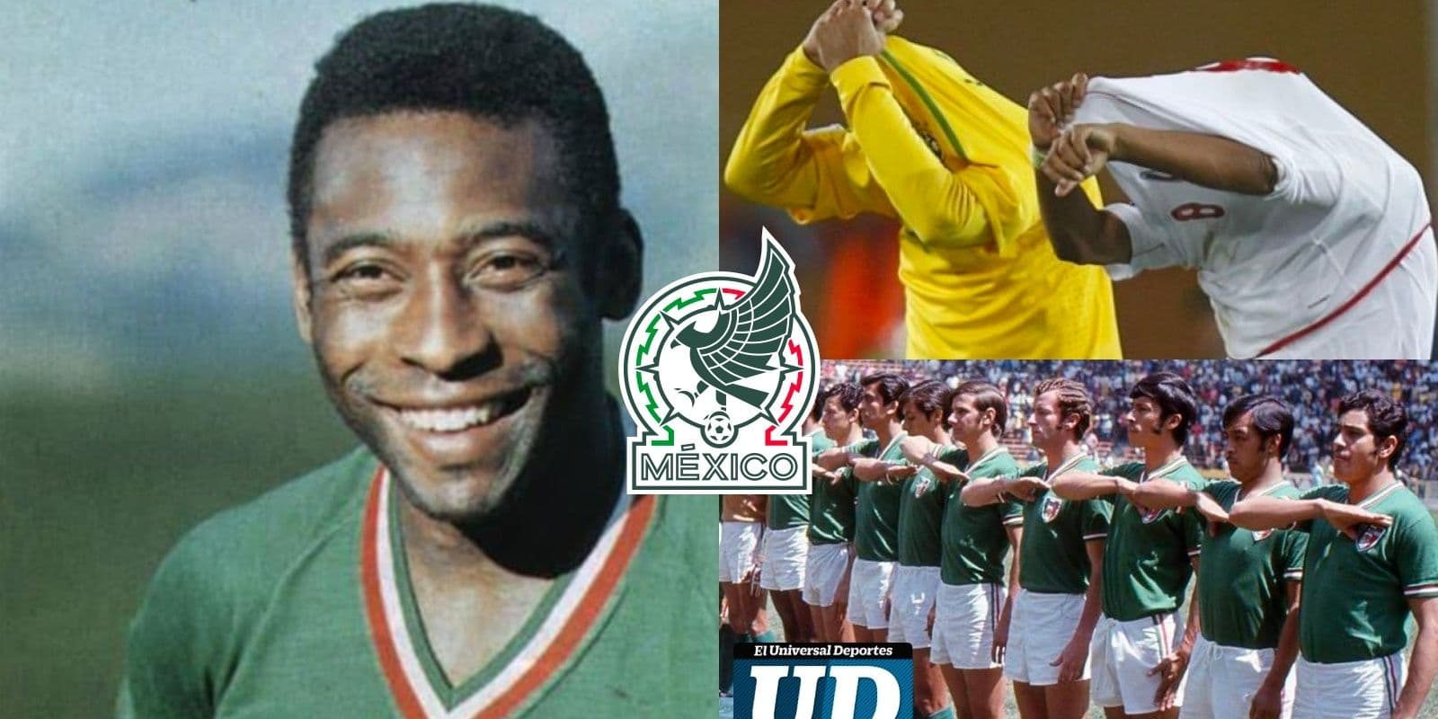 Conoce al único jugador mexicano que Pelé le aceptó intercambiar su playera