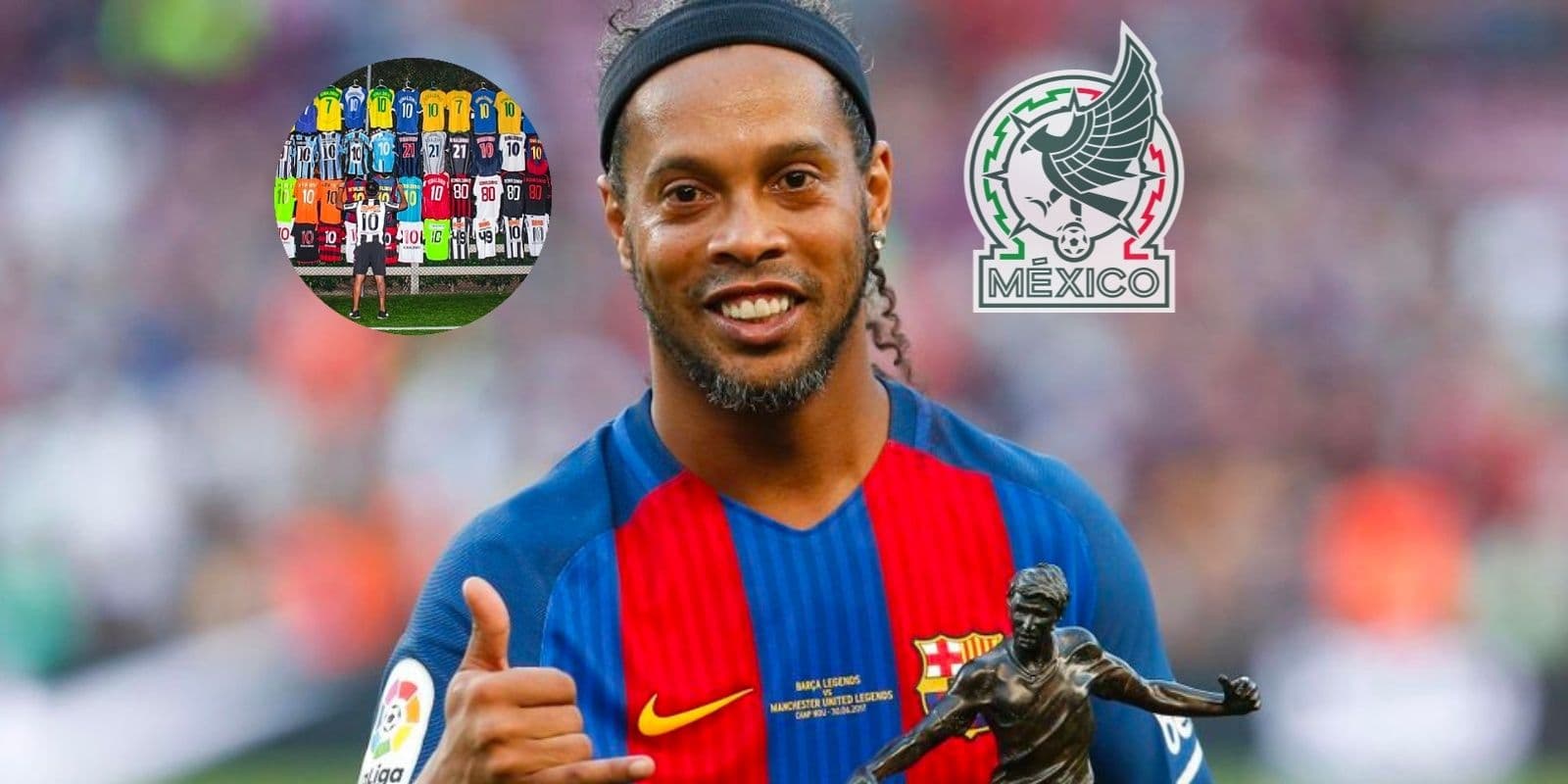 Conoce al único jugador mexicano que Ronaldinho admira y respeta.