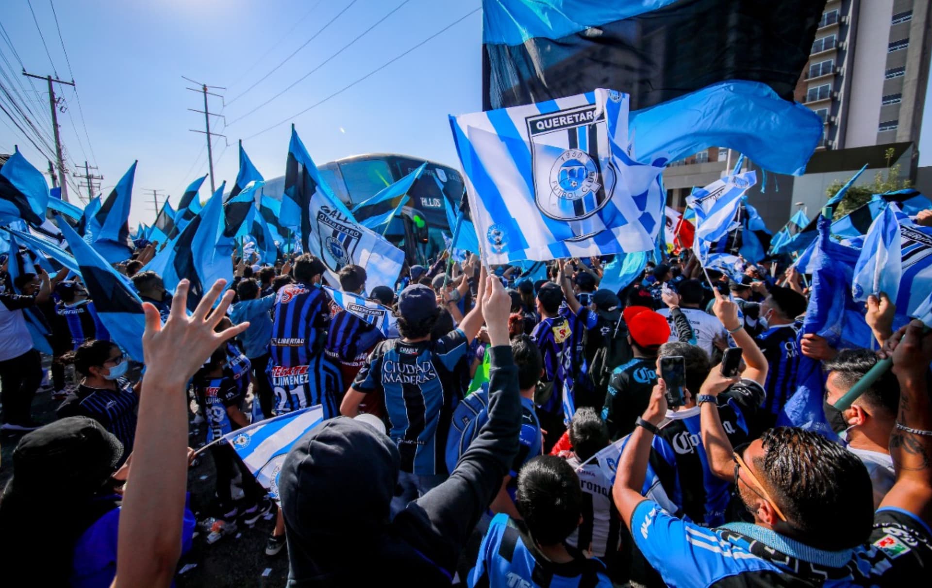 Conoce cómo la afición de Gallos Blancos recibió a sus jugadores.
