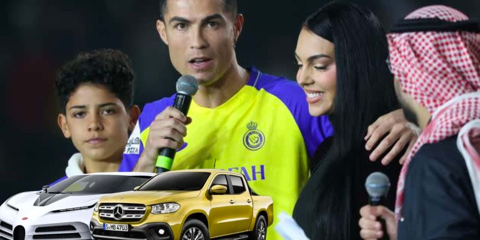 Conoce el auto de Cristiano Ronaldo y la diferencia con la de su hijo Cristiano Junior
