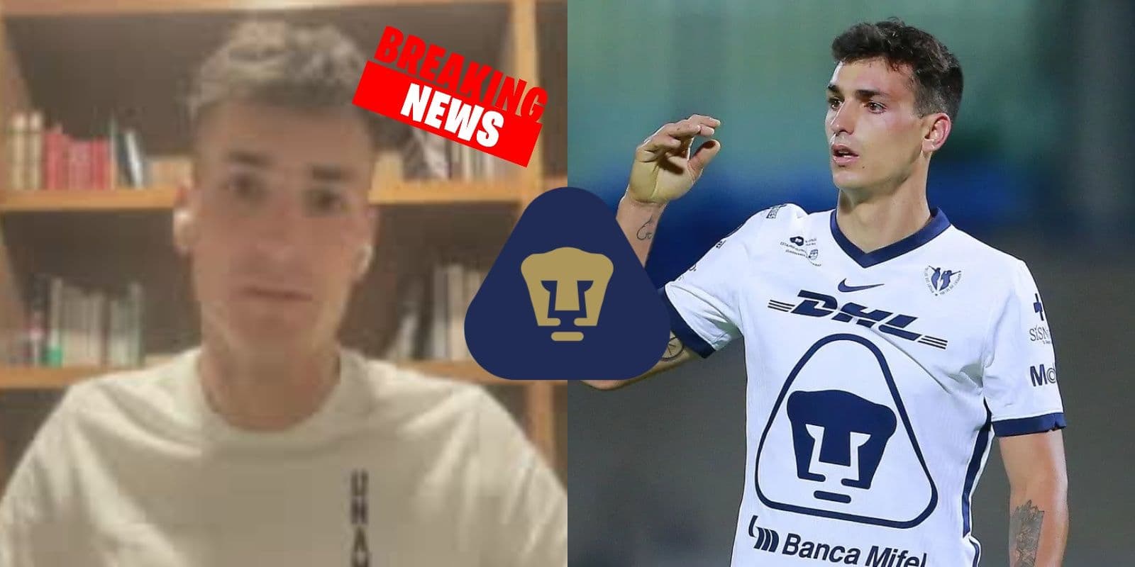 Conoce el contundente mensaje de Juan Ignacio Dinenno hacia Pumas.